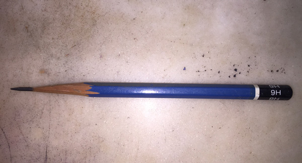 9Ｈの鉛筆
